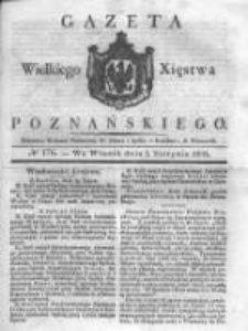 Gazeta Wielkiego Xięstwa Poznańskiego 1831.08.02 Nr176
