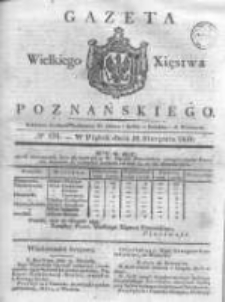 Gazeta Wielkiego Xięstwa Poznańskiego 1831.08.19 Nr191