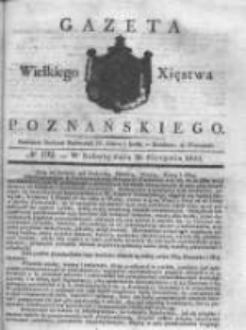 Gazeta Wielkiego Xięstwa Poznańskiego 1831.08.20 Nr192