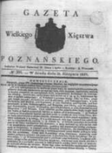 Gazeta Wielkiego Xięstwa Poznańskiego 1831.08.31 Nr201