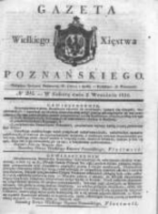 Gazeta Wielkiego Xięstwa Poznańskiego 1831.09.03 Nr204