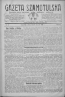 Gazeta Szamotulska: niezależne pismo narodowe, społeczne i polityczne 1927.01.08 R.6 Nr4