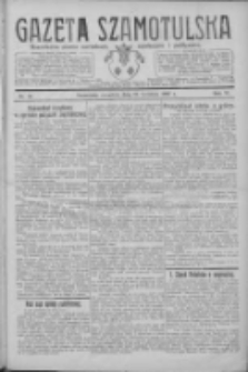 Gazeta Szamotulska: niezależne pismo narodowe, społeczne i polityczne 1927.04.21 R.6 Nr46