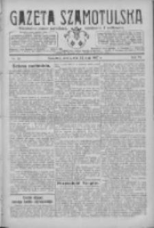 Gazeta Szamotulska: niezależne pismo narodowe, społeczne i polityczne 1927.05.14 R.6 Nr56