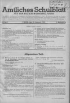 Amtliches Schulblatt für den Regierungsbezirk Posen 1942.01.15 Jg.2 Nr2