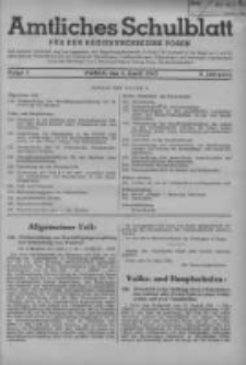 Amtliches Schulblatt für den Regierungsbezirk Posen 1942.04.01 Jg.2 Nr7