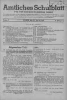 Amtliches Schulblatt für den Regierungsbezirk Posen 1942.04.15 Jg.2 Nr8