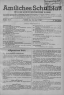 Amtliches Schulblatt für den Regierungsbezirk Posen 1942.06.15 Jg.2 Nr12