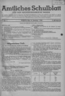 Amtliches Schulblatt für den Regierungsbezirk Posen 1943.01.15 Jg.3 Nr2