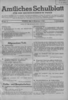 Amtliches Schulblatt für den Regierungsbezirk Posen 1943.02.01 Jg.3 Nr3