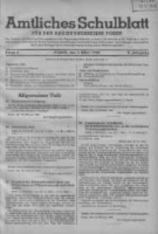 Amtliches Schulblatt für den Regierungsbezirk Posen 1943.03.01 Jg.3 Nr5