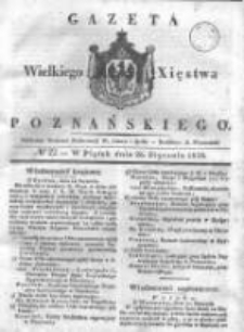Gazeta Wielkiego Xięstwa Poznańskiego 1838.01.26 Nr22