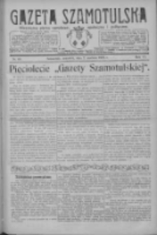 Gazeta Szamotulska: niezależne pismo narodowe, społeczne i polityczne 1927.06.02 R.6 Nr64