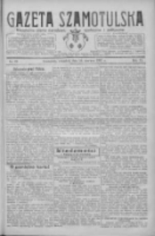 Gazeta Szamotulska: niezależne pismo narodowe, społeczne i polityczne 1927.06.16 R.6 Nr69