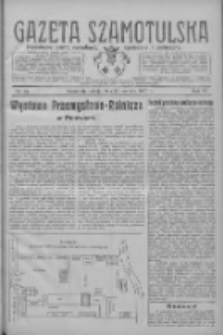 Gazeta Szamotulska: niezależne pismo narodowe, społeczne i polityczne 1927.06.25 R.6 Nr73