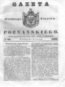 Gazeta Wielkiego Xięstwa Poznańskiego 1839.01.26 Nr22