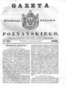 Gazeta Wielkiego Xięstwa Poznańskiego 1839.02.15 Nr39
