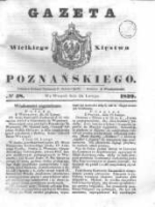 Gazeta Wielkiego Xięstwa Poznańskiego 1839.02.26 Nr48