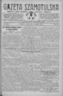 Gazeta Szamotulska: niezależne pismo narodowe, społeczne i polityczne 1927.12.13 R.6 Nr144