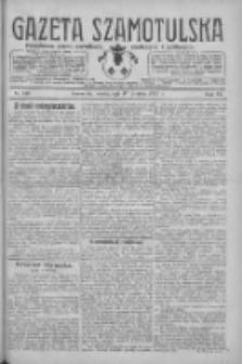 Gazeta Szamotulska: niezależne pismo narodowe, społeczne i polityczne 1927.12.17 R.6 Nr146