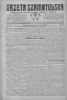 Gazeta Szamotulska: niezależne pismo narodowe, społeczne i polityczne 1926.01.12 R.5 Nr4