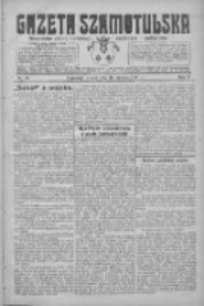 Gazeta Szamotulska: niezależne pismo narodowe, społeczne i polityczne 1926.01.26 R.5 Nr10