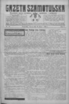 Gazeta Szamotulska: niezależne pismo narodowe, społeczne i polityczne 1926.02.16 R.5 Nr19