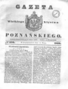 Gazeta Wielkiego Xięstwa Poznańskiego 1839.05.13 Nr109
