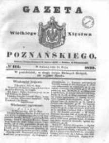 Gazeta Wielkiego Xięstwa Poznańskiego 1839.05.18 Nr114