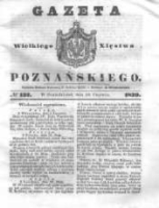 Gazeta Wielkiego Xięstwa Poznańskiego 1839.06.10 Nr132