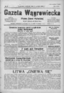Gazeta Wągrowiecka: pismo ziemi pałuckiej 1938.01.09 R.18 Nr6