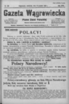 Gazeta Wągrowiecka: pismo ziemi pałuckiej 1938.12.18 R.18 Nr289