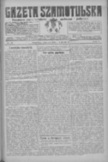 Gazeta Szamotulska: niezależne pismo narodowe, społeczne i polityczne 1926.04.01 R.5 Nr38