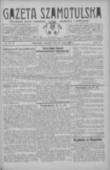 Gazeta Szamotulska: niezależne pismo narodowe, społeczne i polityczne 1926.05.27 R.5 Nr59