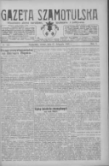 Gazeta Szamotulska: niezależne pismo narodowe, społeczne i polityczne 1926.11.27 R.5 Nr137