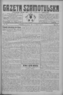 Gazeta Szamotulska: niezależne pismo narodowe, społeczne i polityczne 1925.02.19 R.4 Nr22