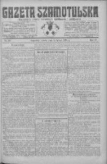 Gazeta Szamotulska: niezależne pismo narodowe, społeczne i polityczne 1925.02.28 R.4 Nr26