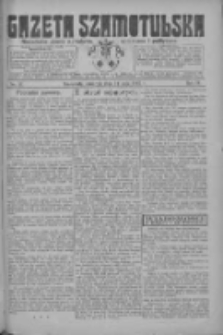 Gazeta Szamotulska: niezależne pismo narodowe, społeczne i polityczne 1925.05.14 R.4 Nr57