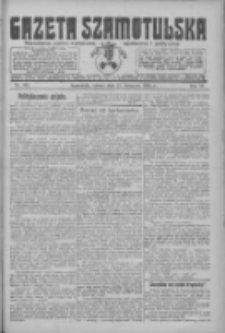 Gazeta Szamotulska: niezależne pismo narodowe, społeczne i polityczne 1925.11.21 R.4 Nr137