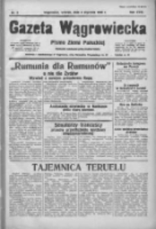 Gazeta Wągrowiecka: pismo ziemi pałuckiej 1938.01.04 R.18 Nr2
