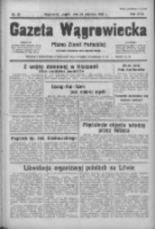 Gazeta Wągrowiecka: pismo ziemi pałuckiej 1938.01.28 R.18 Nr22