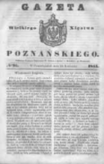 Gazeta Wielkiego Xięstwa Poznańskiego 1845.04.21 Nr91