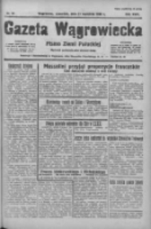 Gazeta Wągrowiecka: pismo ziemi pałuckiej 1938.04.21 R.18 Nr91