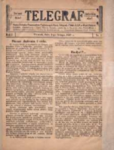 Telegraf: organ Związku Pracownik&oacute;w Poczt, Telegraf&oacute;w i Telefon&oacute;w Zjednoczenia Zawodowego Polskiego w Rzeczypospolitej Polskiej 1927.02.01 R.2 Nr2
