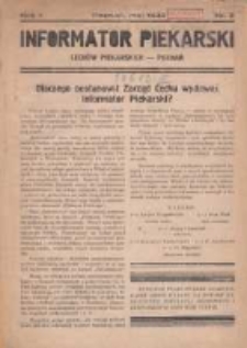 Informator Piekarski: Cechów Piekarskich - Poznań 1932 maj R.1 Nr2