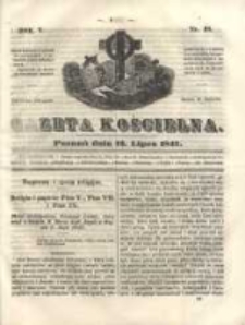 Gazeta Kościelna 1847.07.12 R.5 Nr28