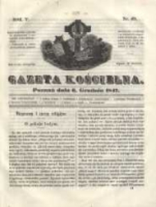 Gazeta Kościelna 1847.12.06 R.5 Nr49