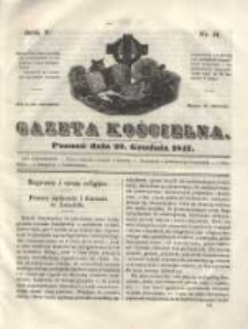 Gazeta Kościelna 1847.12.20 R.5 Nr51