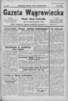 Gazeta Wągrowiecka: pismo ziemi pałuckiej 1938.08.28 R.18 Nr196