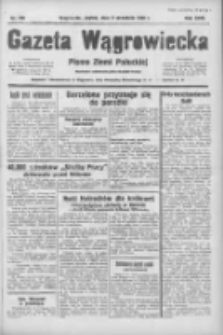 Gazeta Wągrowiecka: pismo ziemi pałuckiej 1938.09.09 R.18 Nr206